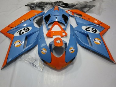 07-14 Gulf Ducati 848 1098 1198 Verkleidung
