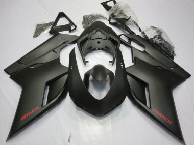 07-14 Matt Schwarz Ducati 848 1098 1198 Verkleidung