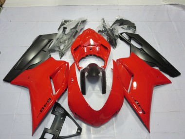 07-14 Rot Ducati 848 1098 1198 Verkleidung