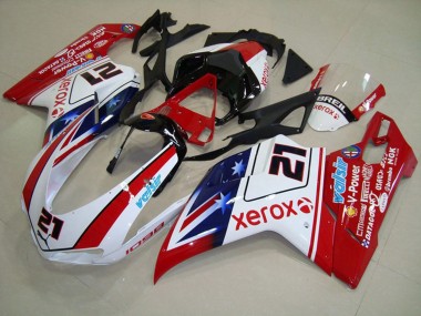 07-14 Stern Xerox Ducati 848 1098 1198 Verkleidung