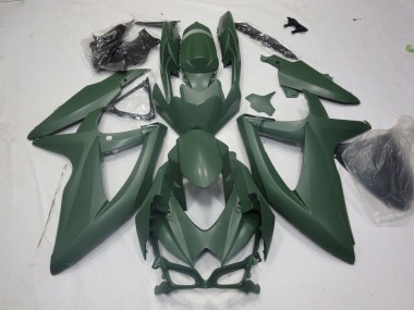 08-10 Armeegrün GSXR 600-750 Verkleidung