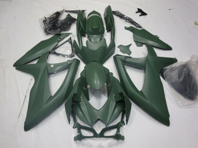 08-10 Armeegrün GSXR 600-750 Verkleidung