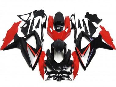 08-10 Benutzerdefiniert Rot OEM Stil GSXR 600-750 Verkleidung
