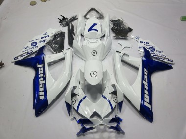 08-10 Blau Jordan GSXR 600-750 Verkleidung