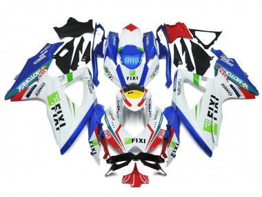 08-10 Fixi Benutzerdefiniert GSXR 600-750 Verkleidung