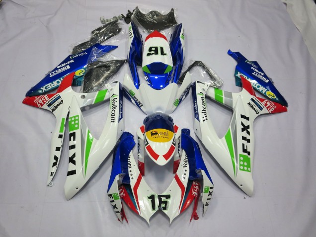 08-10 Fixi Blau GSXR 600-750 Verkleidung