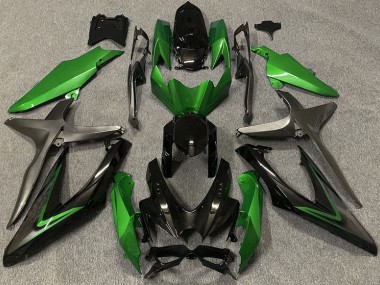 08-10 Glanzgrün & Grün R GSXR 600-750 Verkleidung