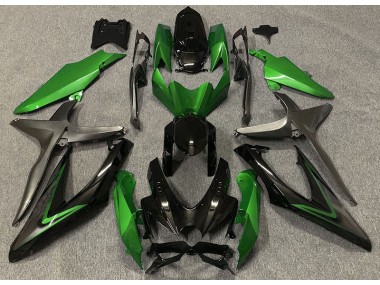 08-10 Glanzgrün & Grün R GSXR 600-750 Verkleidung