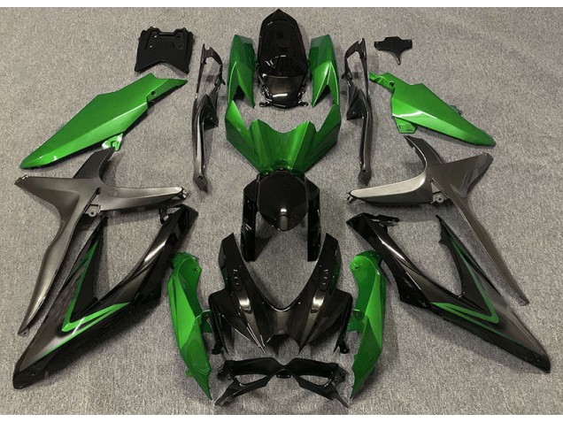 08-10 Glanzgrün & Grün R GSXR 600-750 Verkleidung