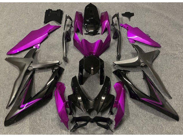 08-10 Glanzrosa & Grün R GSXR 600-750 Verkleidung