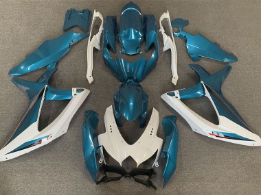 08-10 Hellblau OEM Stil GSXR 600-750 Verkleidung