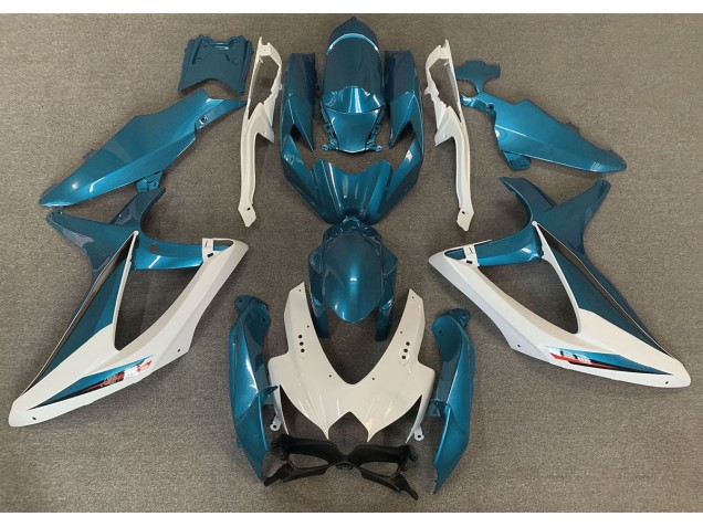 08-10 Hellblau OEM Stil GSXR 600-750 Verkleidung