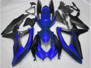08-10 Matt Blau GSXR 600-750 Verkleidung
