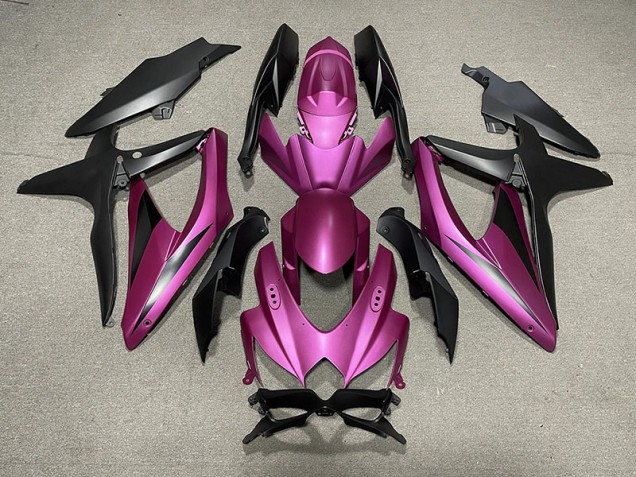 08-10 Matt Pink GSXR 600-750 Verkleidung