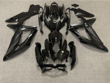 08-10 Schwarz Glänzend GSXR 600-750 Verkleidung