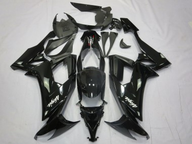08-10 Schwarz Ninja ZX10R Verkleidung