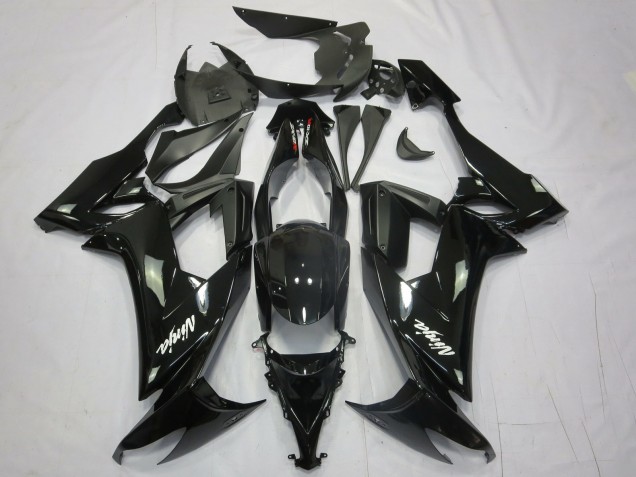 08-10 Schwarz Ninja ZX10R Verkleidung