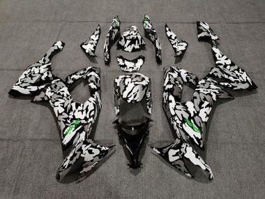 08-10 Tarnung & Grünes Logo ZX10R Verkleidung