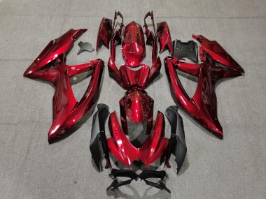 08-10 Tiefrot GSXR 600-750 Verkleidung