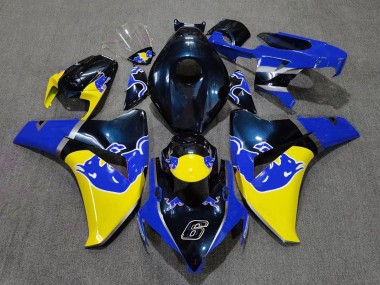 08-11 Blau Bull CBR1000RR Verkleidung