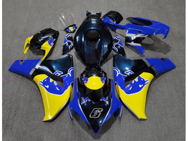 08-11 Blau Bull CBR1000RR Verkleidung
