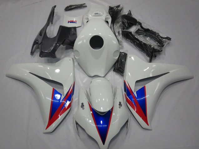 08-11 Weiß Blau Rot CBR1000RR Verkleidung