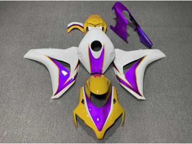 08-11 Gelb & Violett Glänzend CBR1000RR Verkleidung