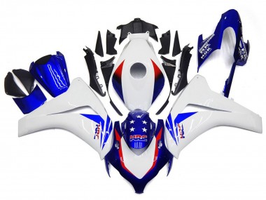 08-11 Leuchtend Blauer Stern CBR1000RR Verkleidung