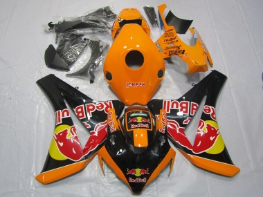 08-11 Orangerot Bull CBR1000RR Verkleidung