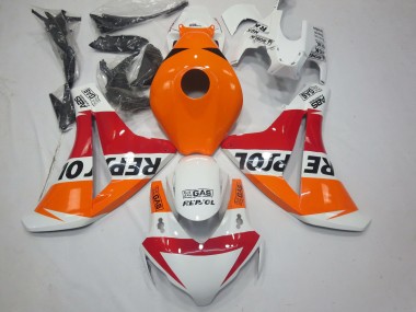 08-11 Weiß Repsol CBR1000RR Verkleidung