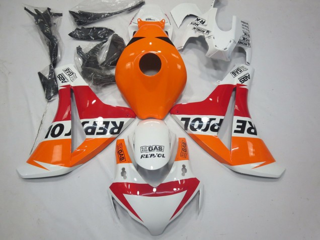08-11 Weiß Repsol CBR1000RR Verkleidung