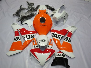 08-11 Weiß Repsol Design CBR1000RR Verkleidung