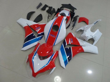 08-11 Rot Blau & Weiß CBR1000RR Verkleidung