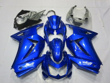 08-12 Glänzend Blau Ninja 250 Verkleidung
