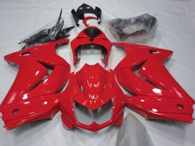 08-12 Rot Glänzend Ninja 250 Verkleidung