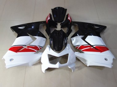 08-12 Rot Schwarz & Weiß Ninja 250 Verkleidung