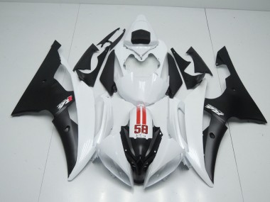 08-16 58 Sic Weiß & Schwarz R6 Verkleidung