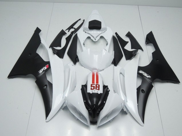 08-16 58 Sic Weiß & Schwarz R6 Verkleidung