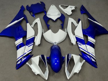 08-16 Blau & Weiß Benutzerdefiniert OEM Stil R6 Verkleidung
