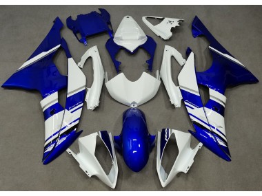 08-16 Blau & Weiß Benutzerdefiniert OEM Stil R6 Verkleidung