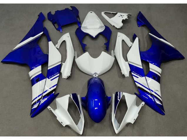 08-16 Blau & Weiß Benutzerdefiniert OEM Stil R6 Verkleidung