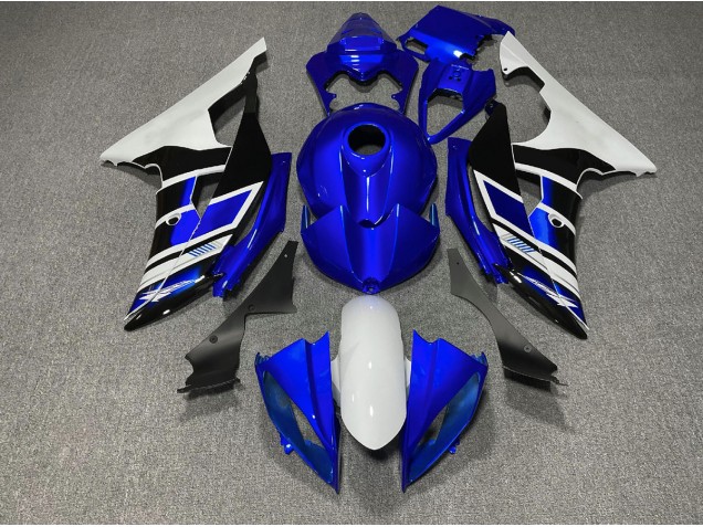 08-16 Blau Schwarz & Weiß OEM Stil R6 Verkleidung
