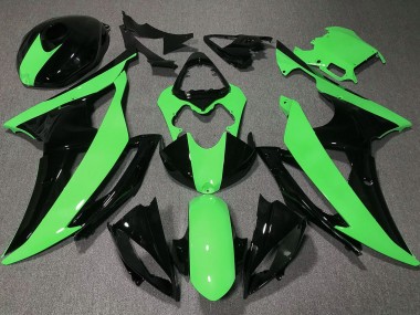 08-16 High Viz Grün R6 Verkleidung