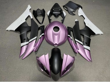 08-16 Matt Schwarz & Hellviolett R6 Verkleidung