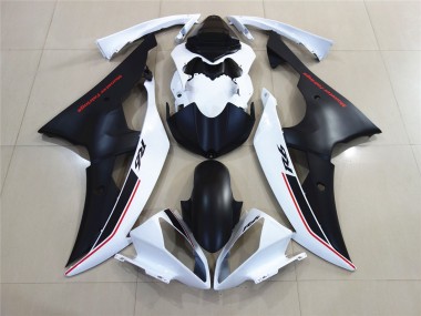 08-16 Weiß Mit Schwarz Custom OEM Stil R6 Verkleidung