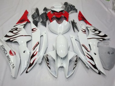 08-16 Spezial Flamme Rot R6 Verkleidung