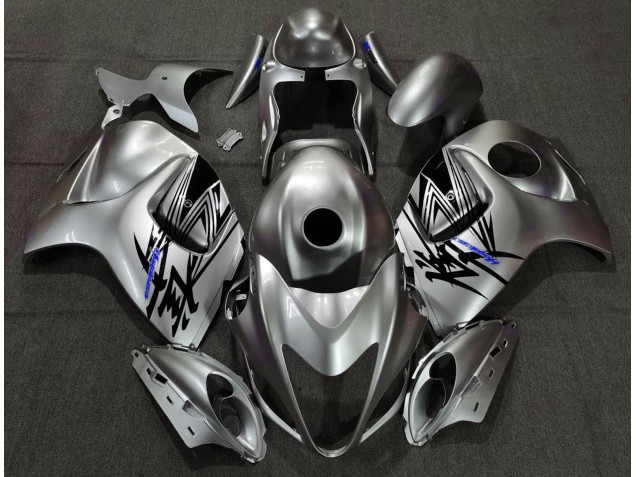 08-20 Flüssiges Silber & Blau GSXR 1300 Verkleidung