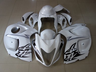 08-20 Weiß GSXR 1300 Verkleidung