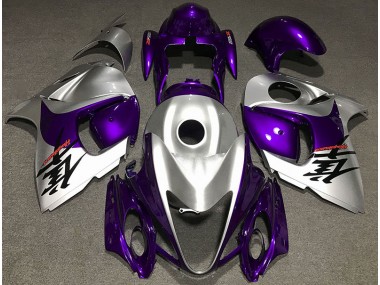 08-20 Glanz Lila & Silber GSXR 1300 Verkleidung