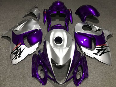 08-20 Glanz Lila & Silber GSXR 1300 Verkleidung